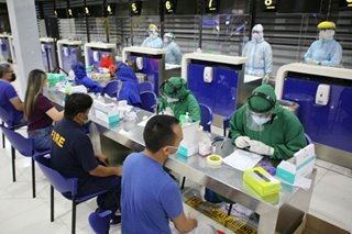 NAIA T4 ginawa munang COVID-19 testing site para sa airport employees