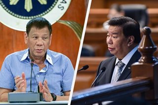 Duterte uses fifth SONA to castigate Drilon over challenge to ban political dynasties