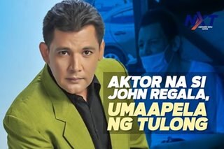 Aktor na si John Regala, umaapela ng tulong