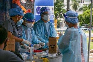 PH begins COVID booster shots for health workers