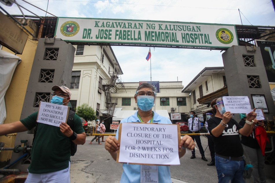 Health workers call for COVID-safe Fabella Hospital