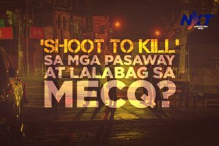 'Shoot to kill' sa mga pasaway at lalabag sa MECQ?