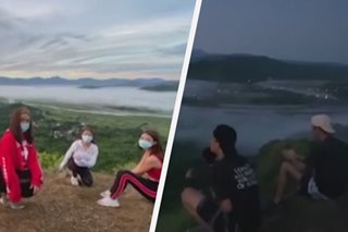 ‘Sea of clouds’ sa Sarrat, Ilocos Norte patok kahit pandemya