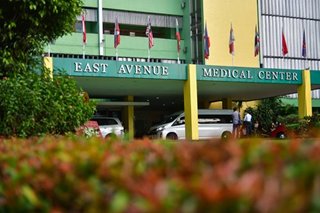 16 COVID patients naka-admit sa East Avenue Medical Center