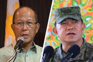 Defense chief tells new military chief: 'Less talk, less mistake'