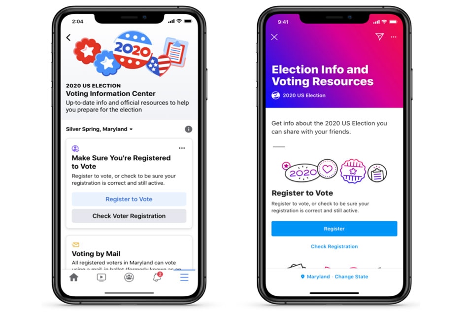 Facebook launches US voting information center 1