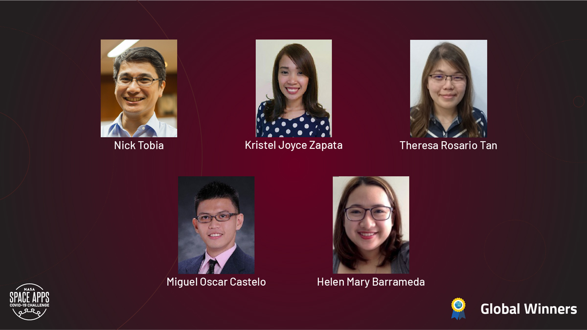 Filipino-made app gauging COVID-19 lockdown impact wins NASA hackathon 2