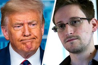 Trump to 'take a look' at pardoning Snowden