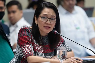 Text shows Pharmally's advance delivery of 2 million more masks - Hontiveros