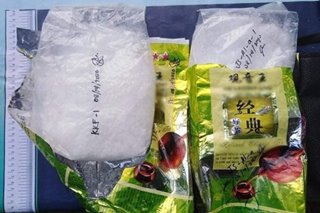 Higit P13-M halaga ng shabu natagpuan sa loob ng pakete ng Chinese tea