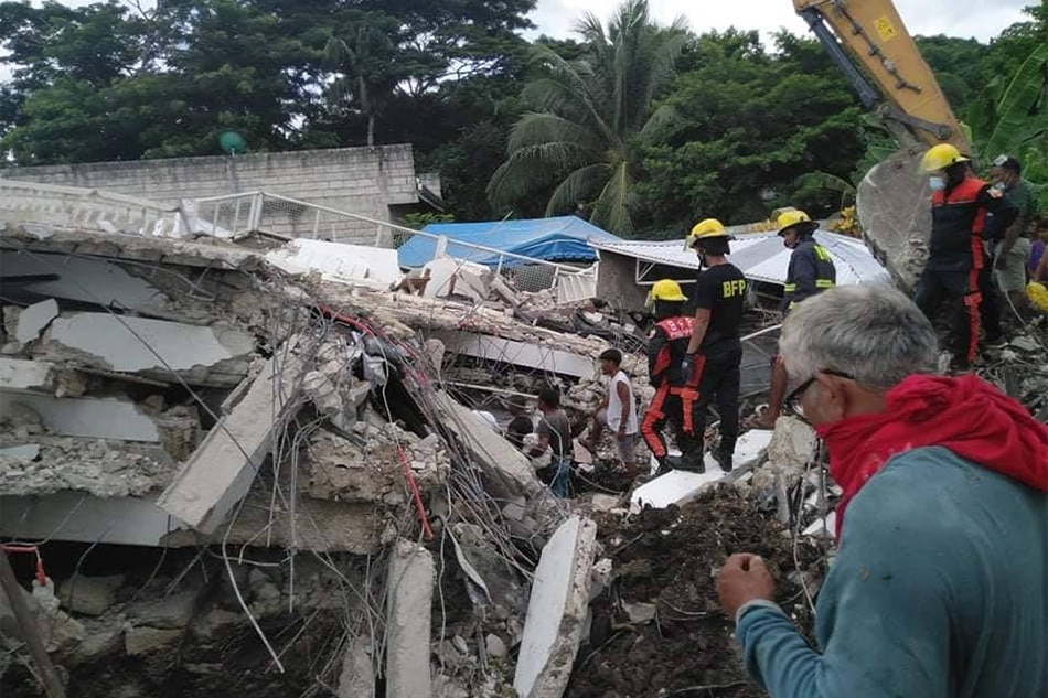 Buildings damaged, houses collapse after strong quake jolts Visayas ...