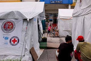PhilHealth says patients admitted in hospital tents covered by COVID-19 packages