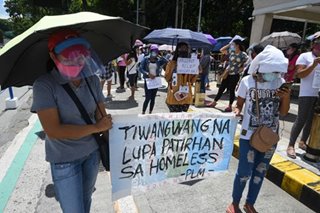 Residents push for housing assistance in Quezon City