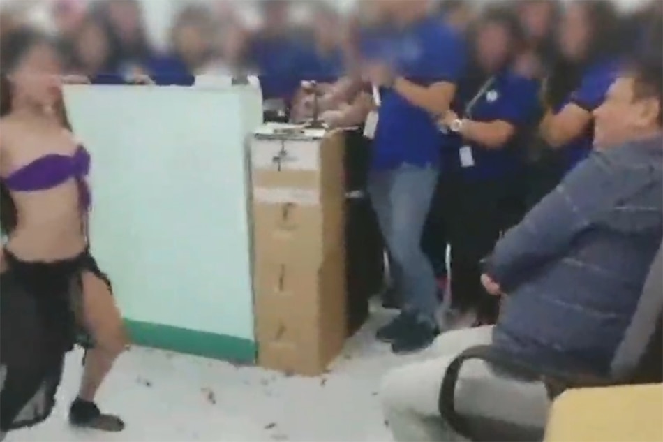 Senate report exposes PhilHealth exec's 'office nightclub' scene in birthday  party | ABS-CBN News