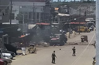 WATCH: CCTV footage of Jolo town plaza blast