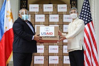 Philippines receives 100 ventilators from US