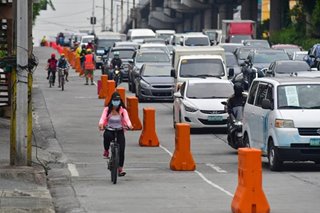 Grupo ng bikers humiling ng traffic enforcers sa bike lanes