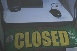 Navotas LGU ipinasara ang ilang 'pisonet' computer shop dahil sa paglabag sa ordinansa