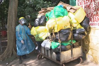 Bilang ng infectious waste na nahahakot sa mga ospital lumobo