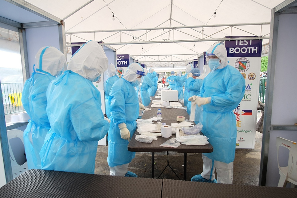 Baguio begins 3-day free COVID-19 testing for high-risk sectors 1