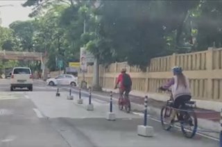 'Lubak-lubak, 'di pantay' na bike lanes inireklamo ng ilang siklista