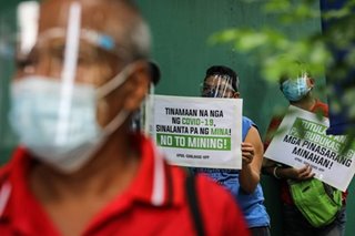 DENR urged to halt mining operations
