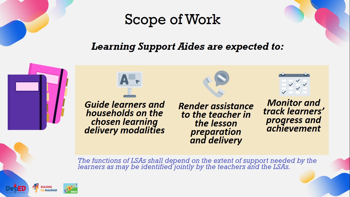 Learning support aides: Who can apply and how much will they earn? 3