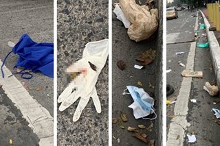 DOH reiterates waste management protocols after PPEs scattered along EDSA