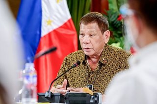 'Wala akong sindikato': Duterte tells critics