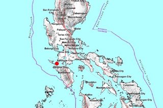 M5.6 quake jolts Occidental Mindoro; intensity felt in Metro Manila