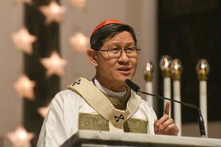 Tagle urges Filipinos to share God's gifts, love during pandemic