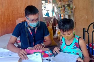 Paaralan sa Sorsogon may one-on-one tutorial sa mga estudyante