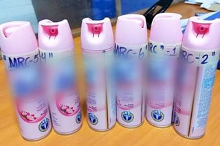 2 nagnakaw ng disinfectant spray sa Pasay