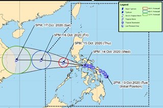 'Ofel' maintains strength, to make 4th landfall over Oriental Mindoro