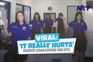 Viral: 'It Really Hurts' dance challenge ng LTO