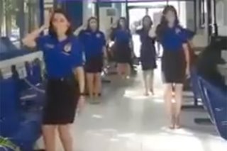 Viral clip showing ‘gyrating’ LTO employees not official campaign - DOTr