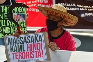 DOJ binatikos dahil sa mga 'isiningit' sa IRR ng Anti-Terror Law