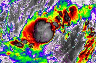 Tropical storm Pepito makes landfall over Aurora