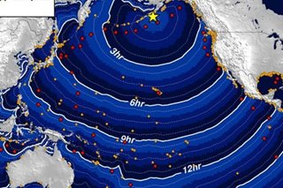 Tsunami alert for Alaska after major 7.5 magnitude quake