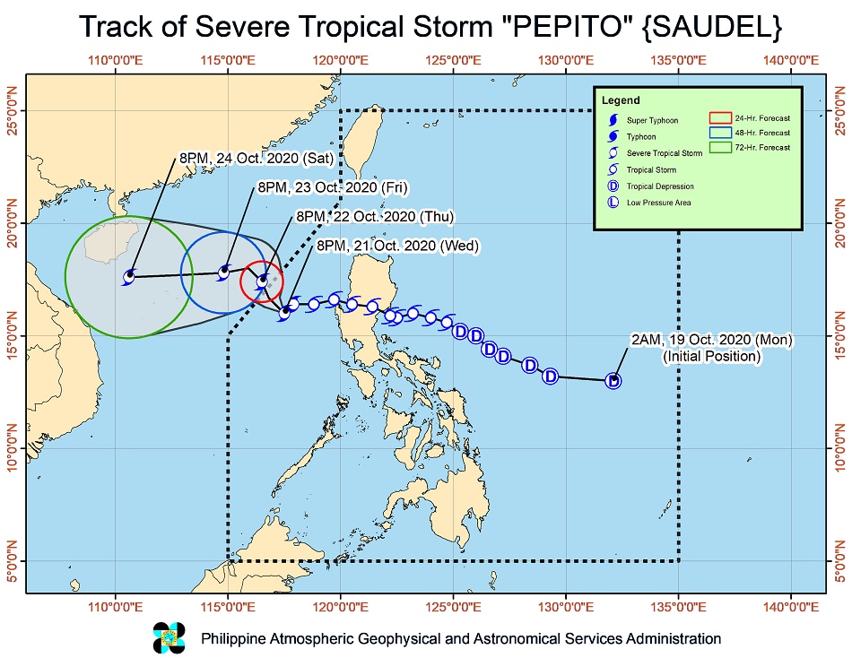 Pepito Nears PAR Exit, May Intensify As It Heads For Vietnam: PAGASA ...