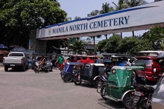 Mahigpit na seguridad ipinatutupad sa Manila North Cemetery