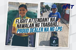 'Para sa pamilya': Kilalanin ang flight attendant na naging LPG dealer matapos mawalan ng trabaho