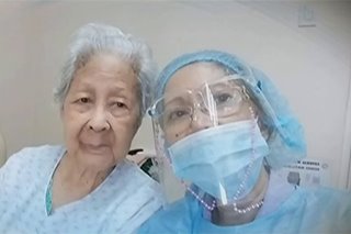 Mag-inang 92, 62 anyos sa Maynila kapwa COVID-19 survivor
