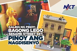Galing ng Pinoy: Bagong LEGO Sesame Street set, Pilipino ang nagdisenyo