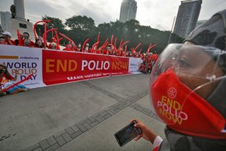 'End Polio Now'