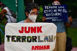 Lawyers' group pleads to SC: Stop implementation of anti-terror law, IRR