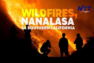 Wildfires, nanalasa sa Southern California