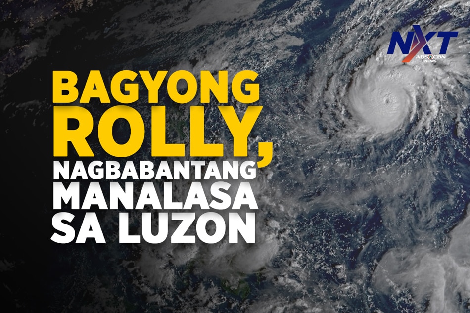 Bagyong Rolly Nagbabantang Manalasa Sa Luzon Abs Cbn News 3701