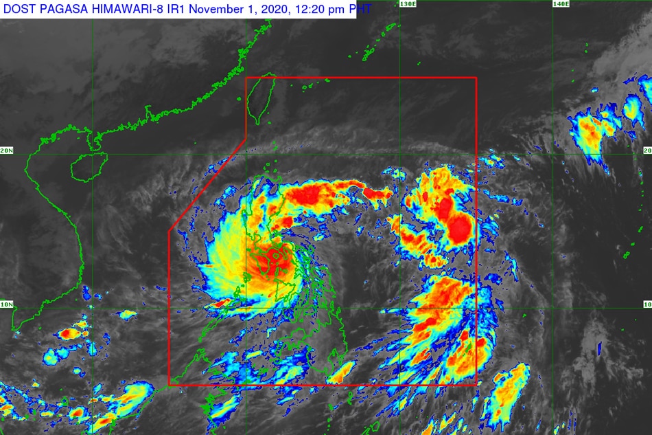 Signal no.5 lifted as Rolly weakens into typhoon; Tropical ...