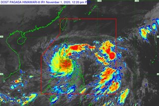 Signal no.5 lifted as Rolly weakens into typhoon; Tropical storm Siony enters PAR